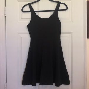 Express Black Skater Dress